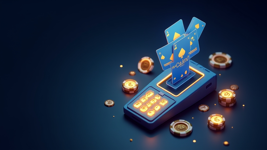 Casino cashier interface with card, bank, and e-wallet payment icons